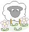 Sheep easter graphics