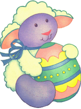 Sheep easter graphics