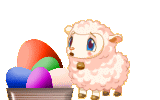 Sheep easter graphics