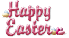 Text easter graphics