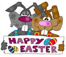 Text easter graphics