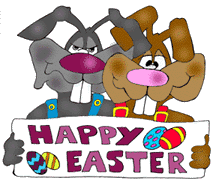 Text easter graphics