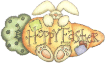 Text easter graphics