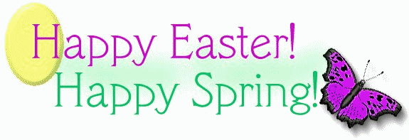 Text easter graphics