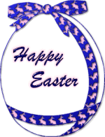 Text easter graphics