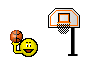 Basketball emoticons