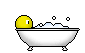 Bath emoticons