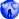 Blue emoticons