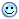 Blue emoticons