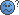 Blue emoticons