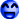 Blue emoticons