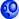 Blue emoticons