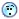 Blue emoticons