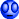 Blue emoticons