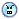 Blue emoticons