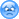 Blue emoticons