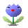 Flowers emoticons