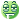 Green emoticons