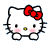 Hello kitty emoticons