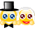 Marriage emoticons