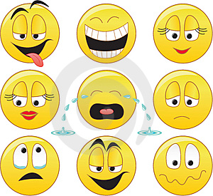 Multiple smileys emoticons
