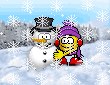 Snowman emoticons