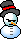 Snowman emoticons