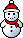 Snowman emoticons