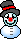 Snowman emoticons