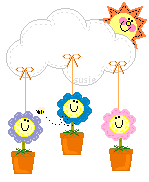 Spring emoticons