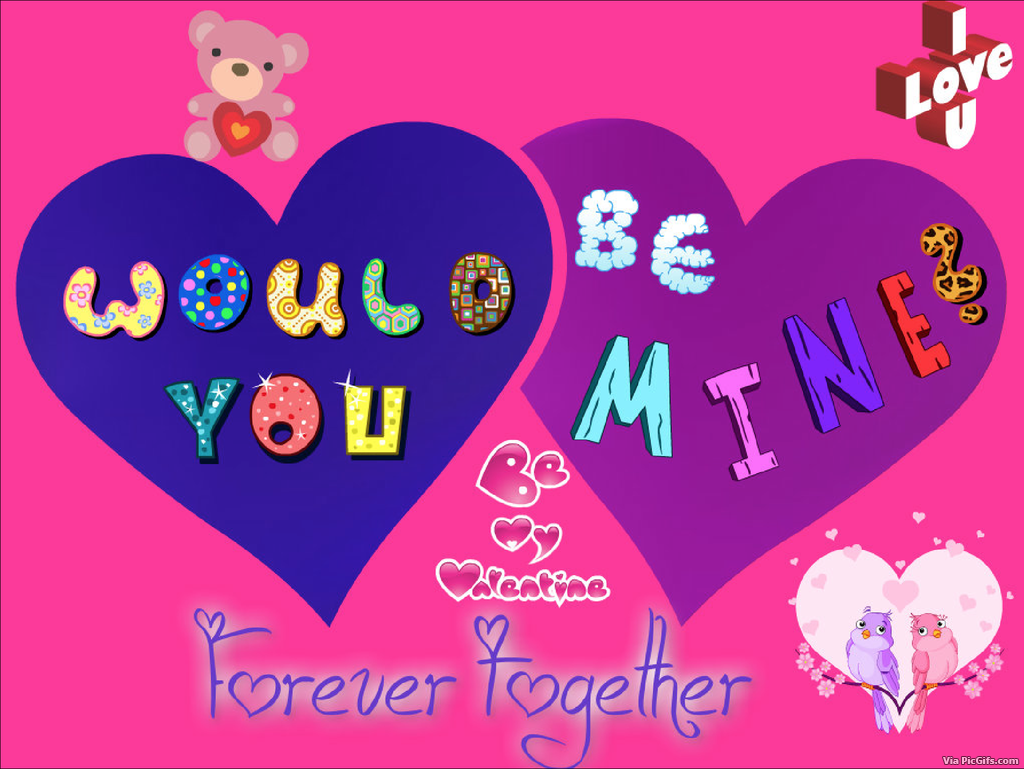 Be mine valentine facebook graphics