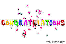 Congratulations