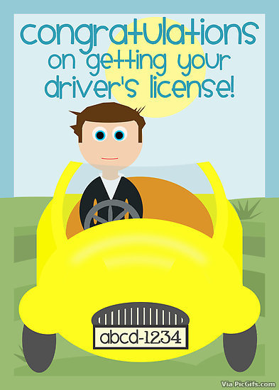 Drivers license facebook graphics