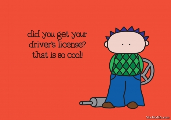 Drivers license facebook graphics