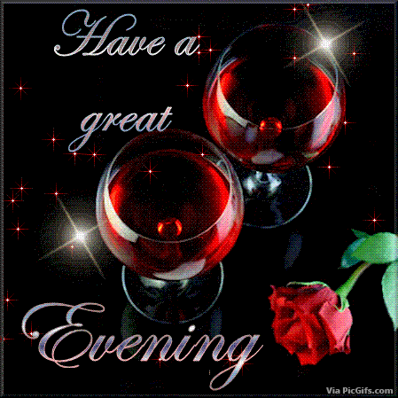 Good evening facebook graphics