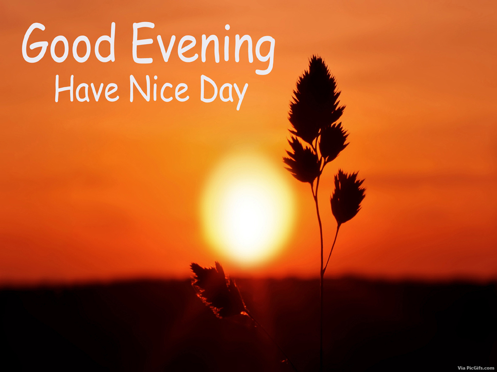 Good evening facebook graphics