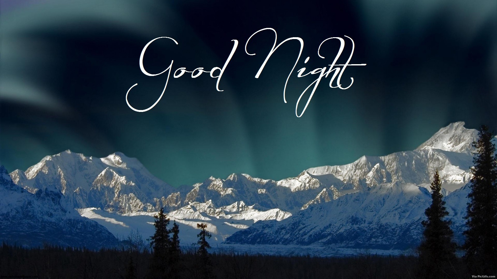 Good night facebook graphics