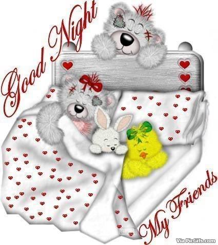 Good night facebook graphics