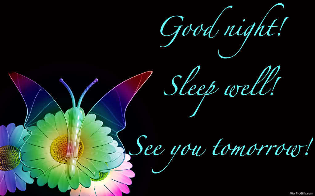 Good night facebook graphics