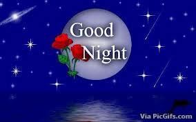 Good night facebook graphics