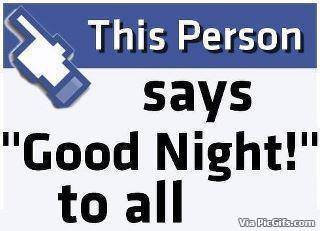 Good night facebook graphics