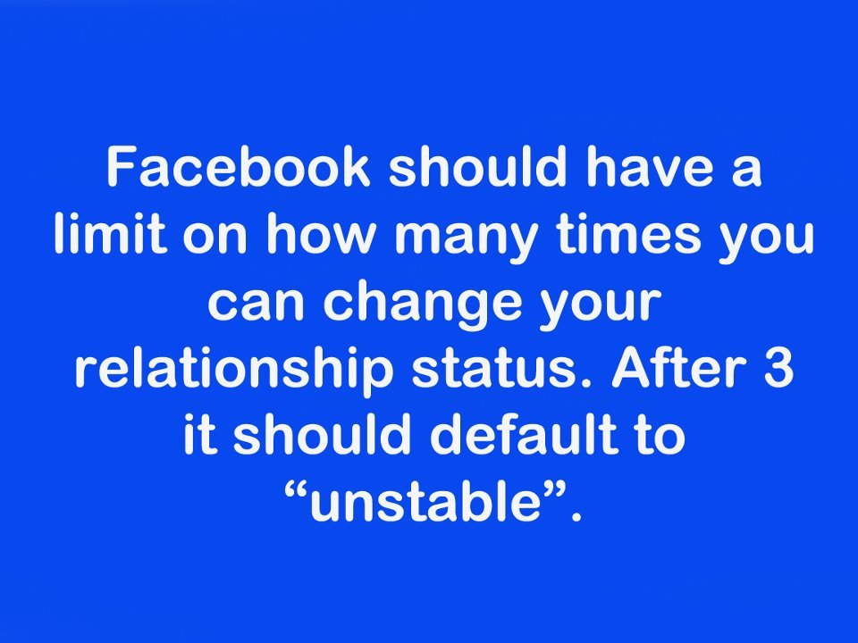 facebook relationship stop