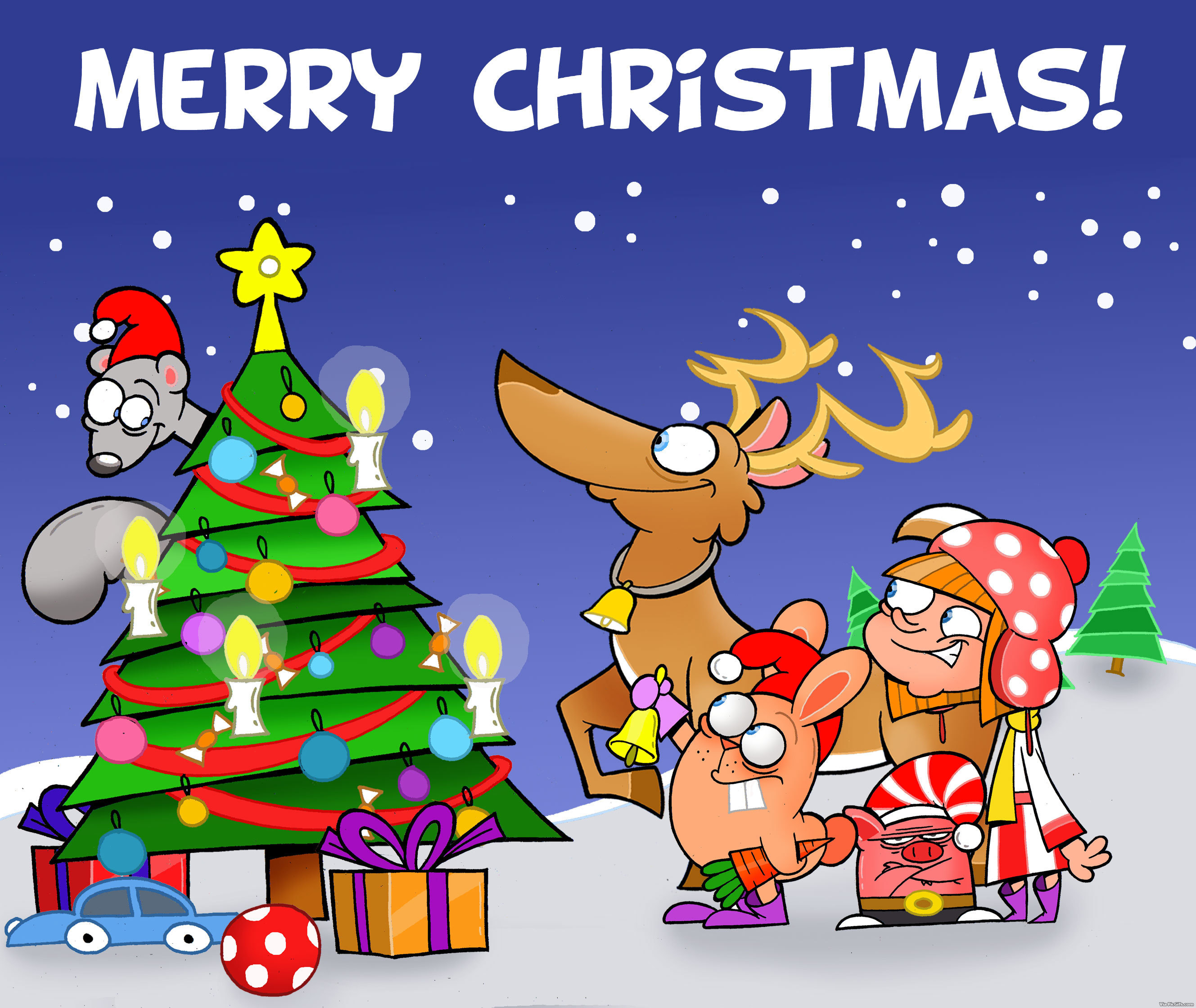 Merry christmas facebook graphics