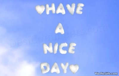 Nice day facebook graphics