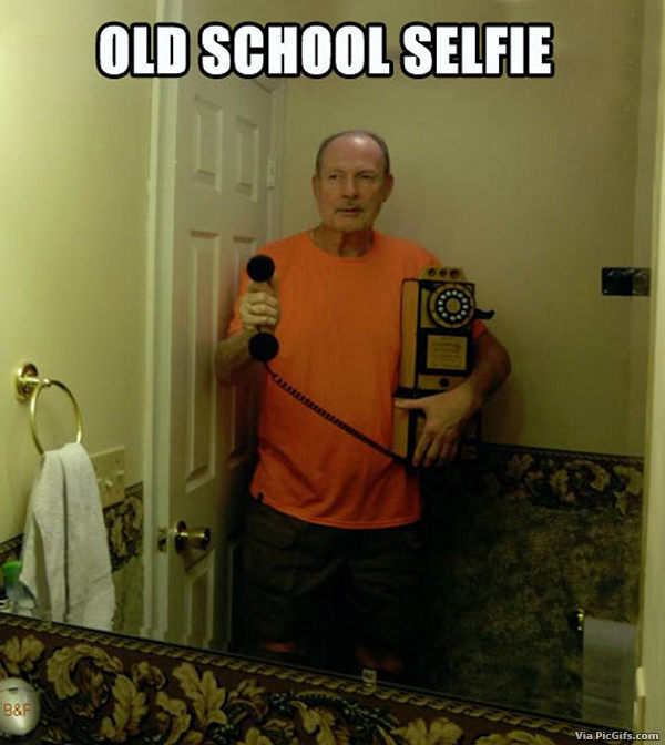 Selfie humor