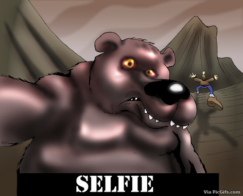 Selfie humor