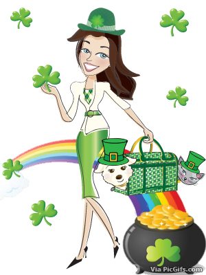 St patricks day facebook graphics