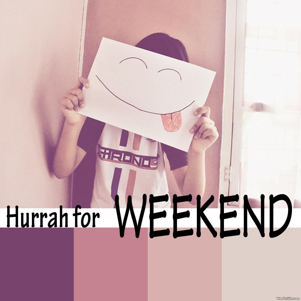 Weekend facebook graphics