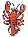 Lobster and crab fish graphics