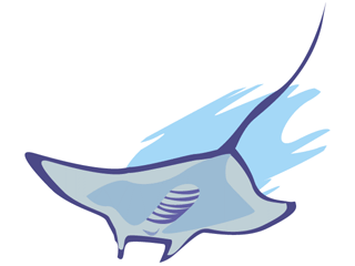 Rays fish graphics